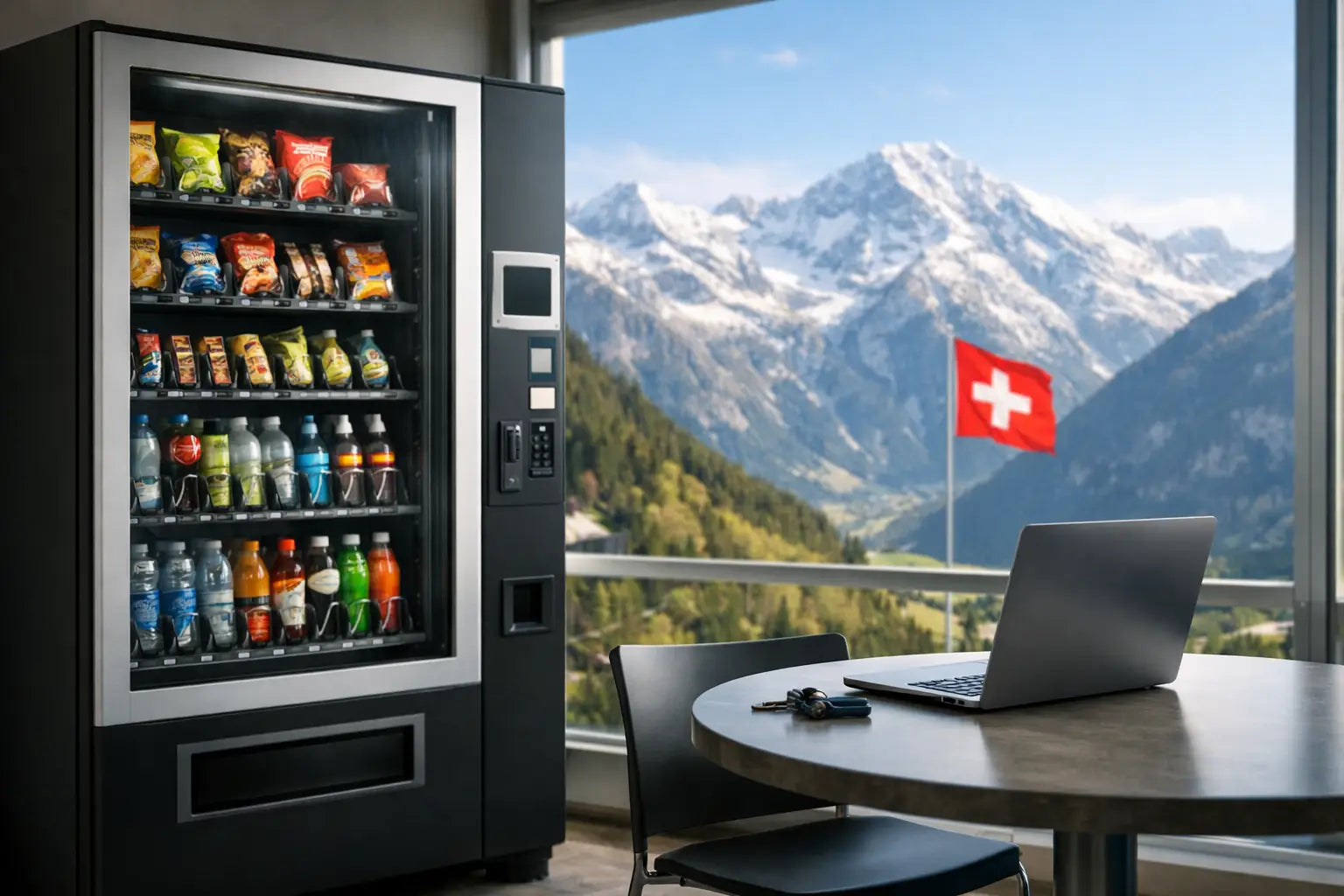 Verkaufsautomaten mieten Schweiz - lohnt es sich?