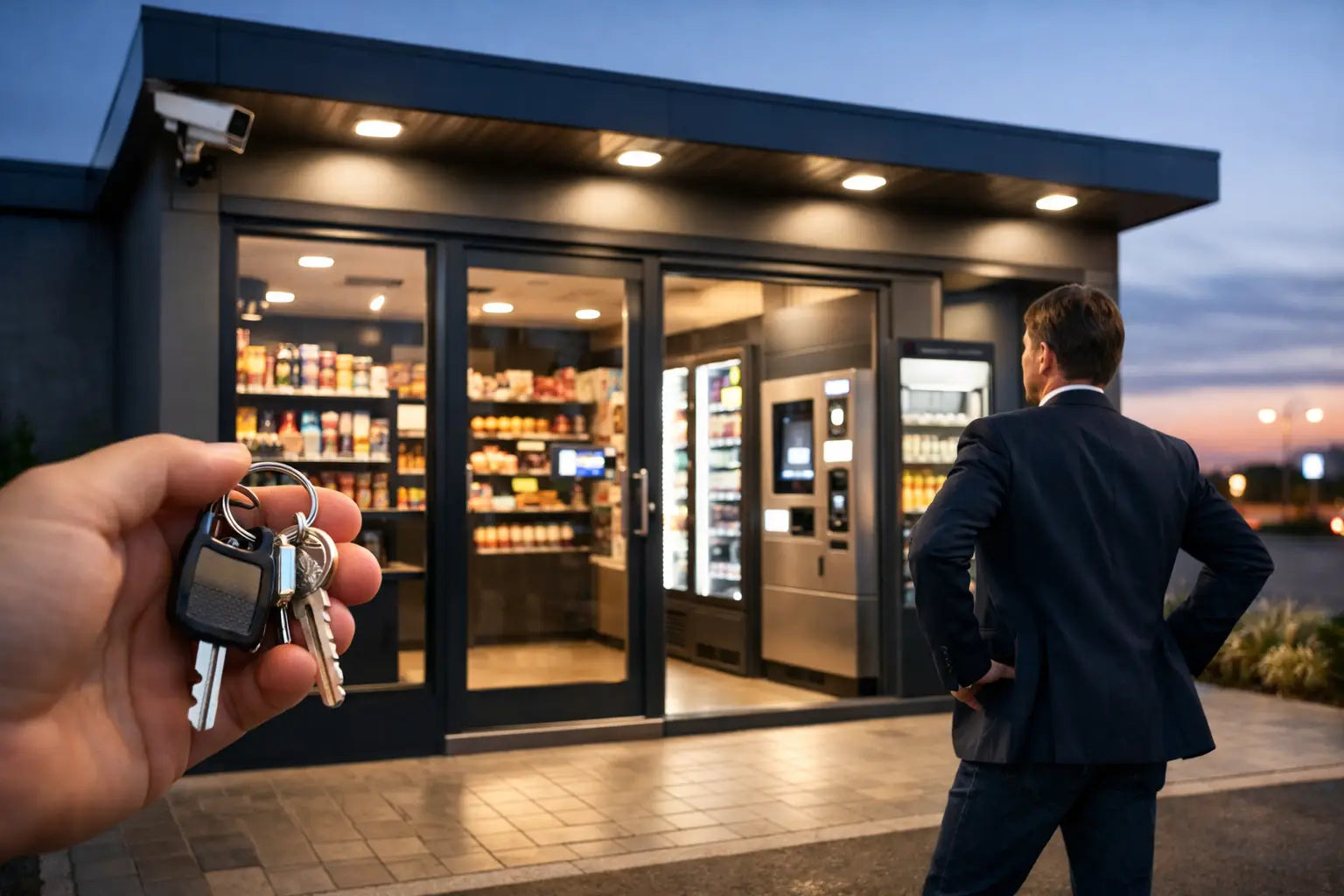 24/7-Kiosk mit Automat erfolgreich eröffnen