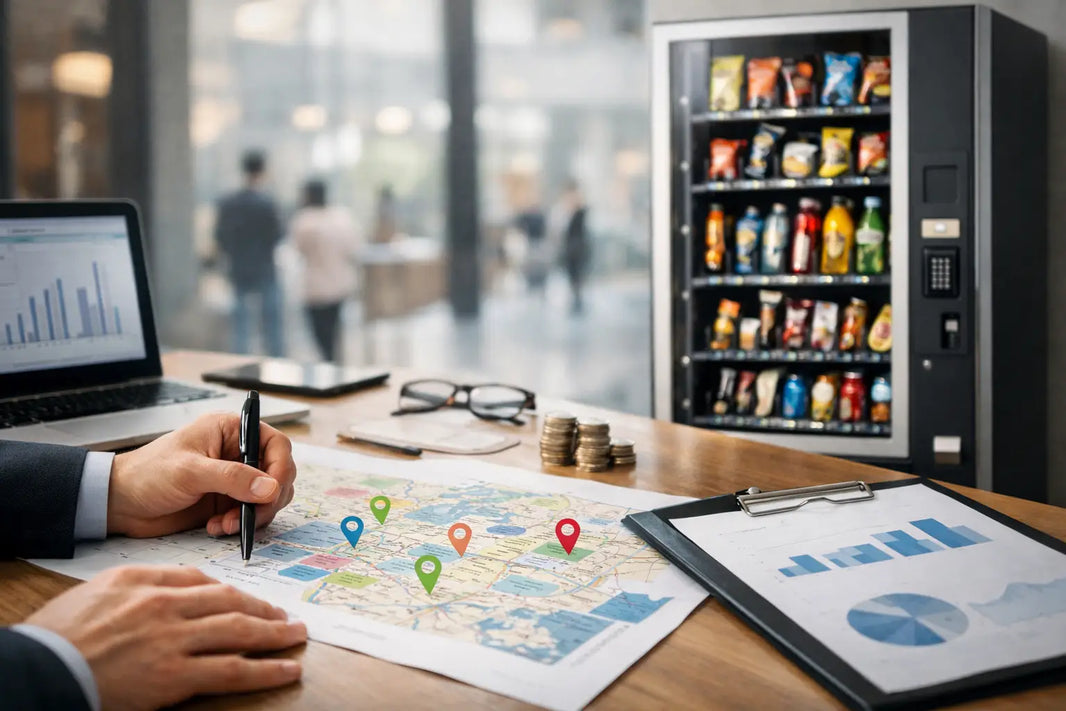 Automatenstandort profitabel planen: 6 Faktoren