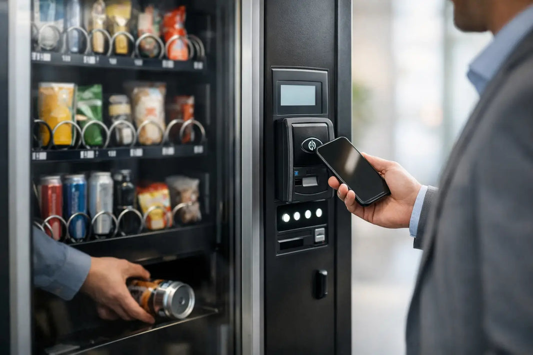 Cashless-Systeme im Vending integrieren