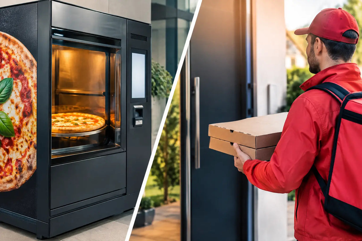 Pizzaautomat oder Lieferservice - was lohnt sich?