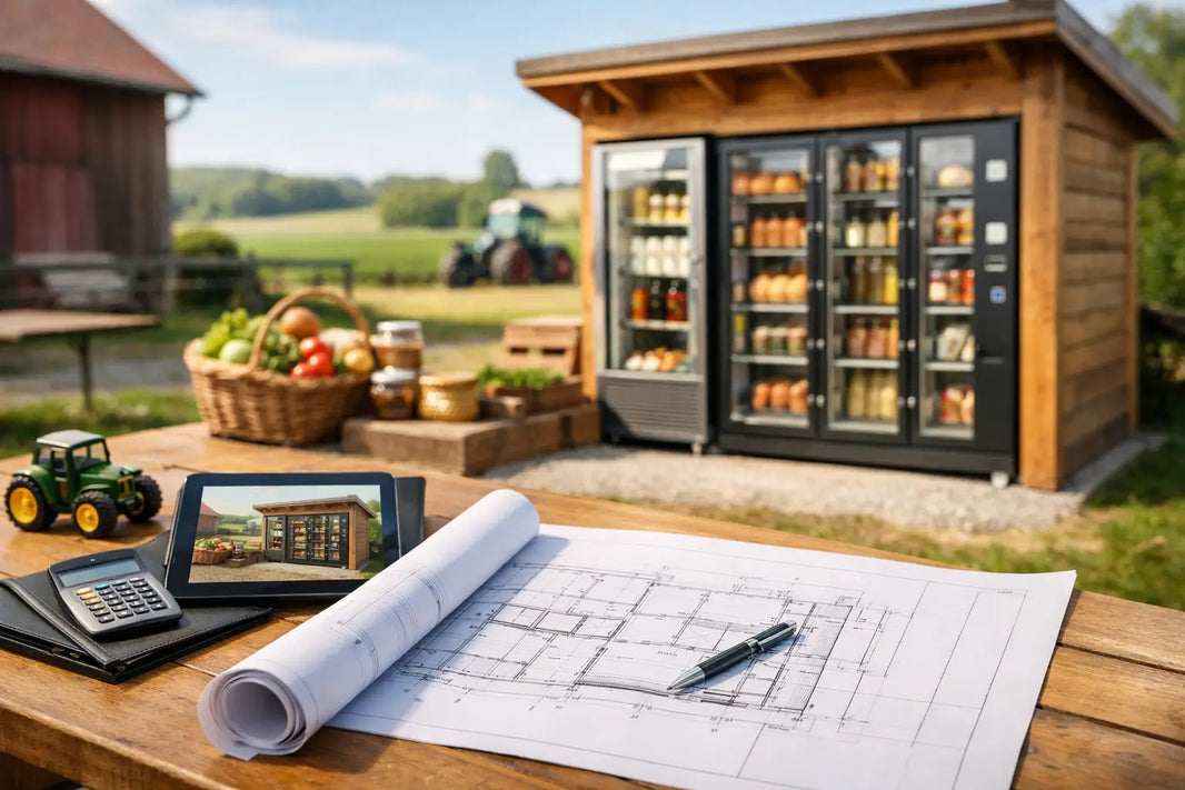Hofladen Automat richtig planen