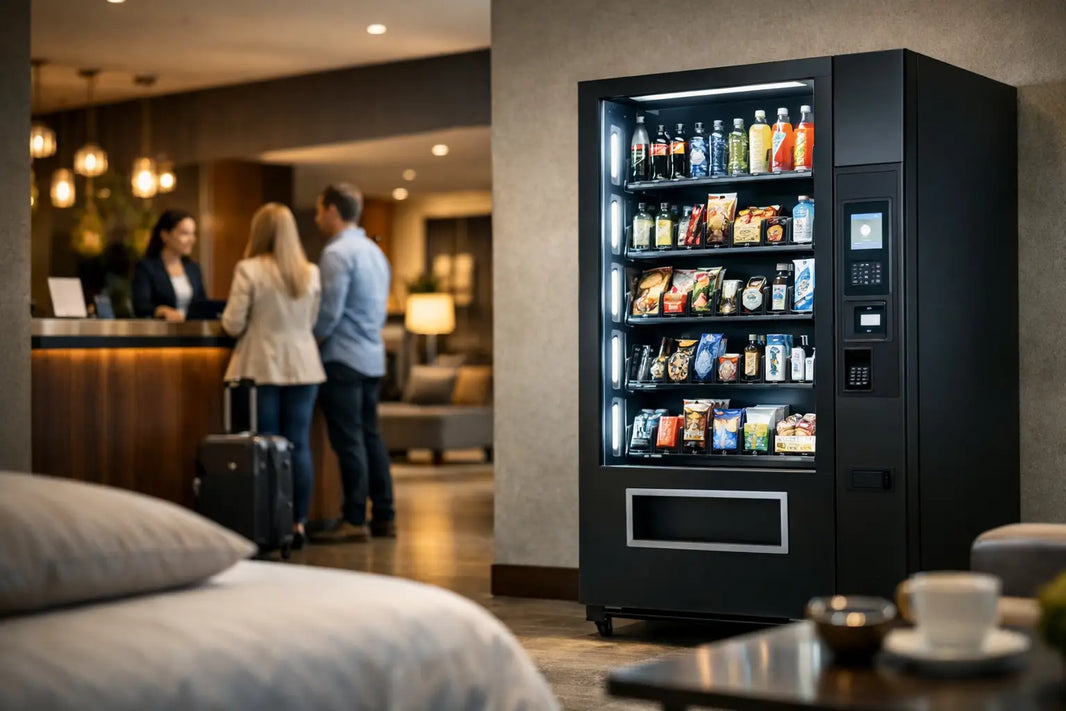 Smart Vending für Hotels schafft Umsatz rund um die Uhr