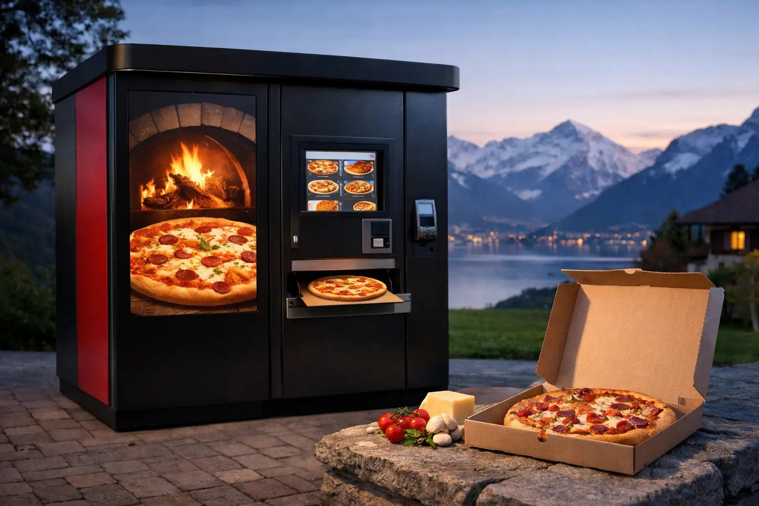 Pizzaautomat Schweiz: Umsatz rund um die Uhr