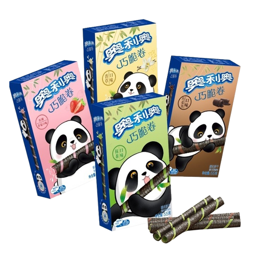 Oreo Crispy Roll 45g, 3 Flavor Strawberry, Vanil or Chocolate - Bizzyvends