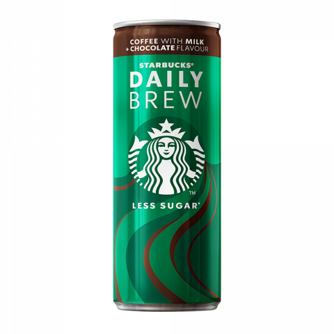 Starbucks Daily Brew Coffee with Milk and Chocolate flavor 250ml - Bizzyvends