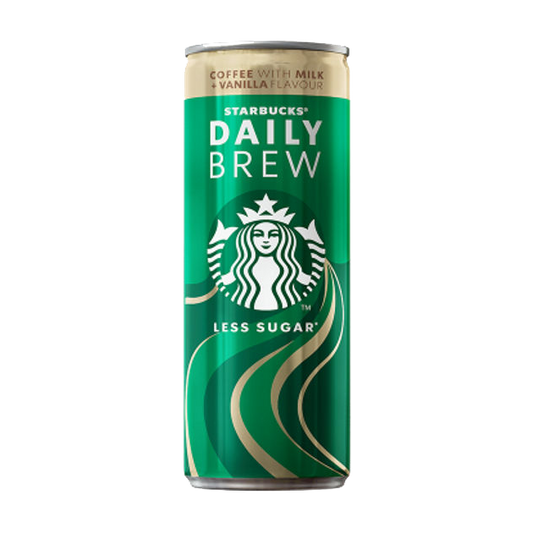 Starbucks Daily Brew Coffee with Milk and Vanila Flavour 250ml - Bizzyvends