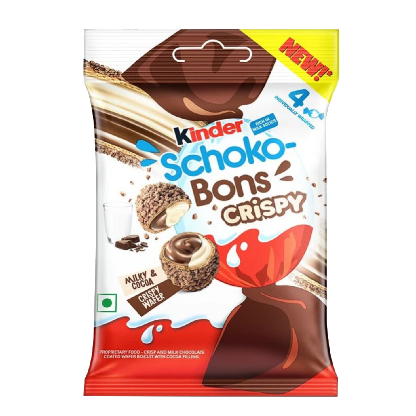 Kinder Schokobons Crispy 22.4g - Bizzyvends