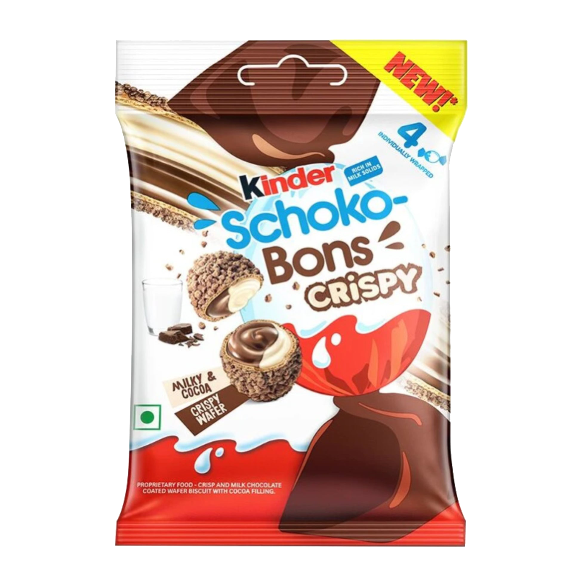 Kinder Schokobons Crispy 22.4g - Bizzyvends