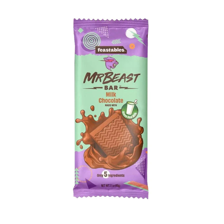 Feastable MrBeast - Milk Chocolate 60g - Bizzyvends