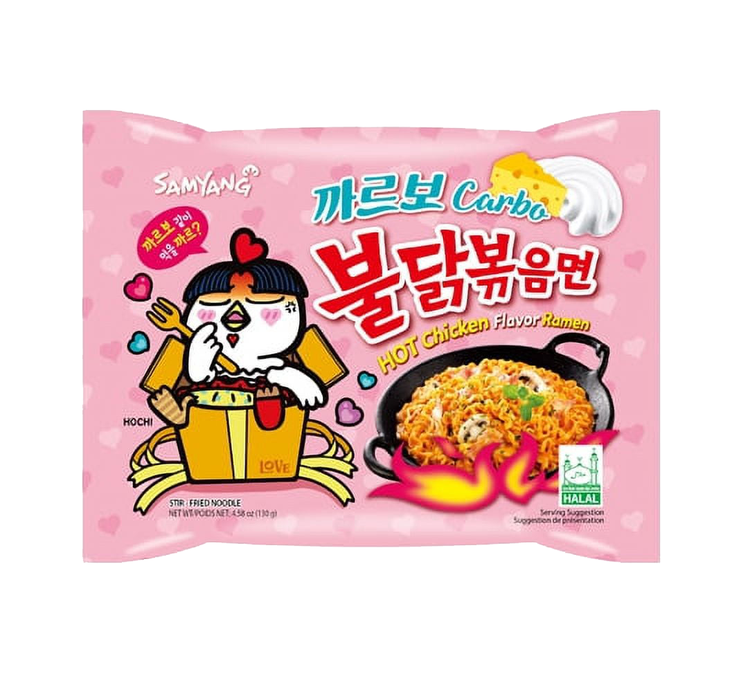 Buldak SamYang Carbonara - Bizzyvends