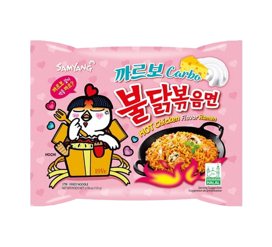 Buldak SamYang Carbonara - Bizzyvends