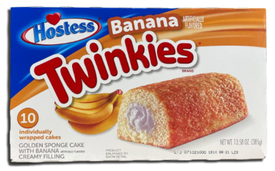 HOSTESS Twinkies Banana 10 Stk. - Bizzyvends