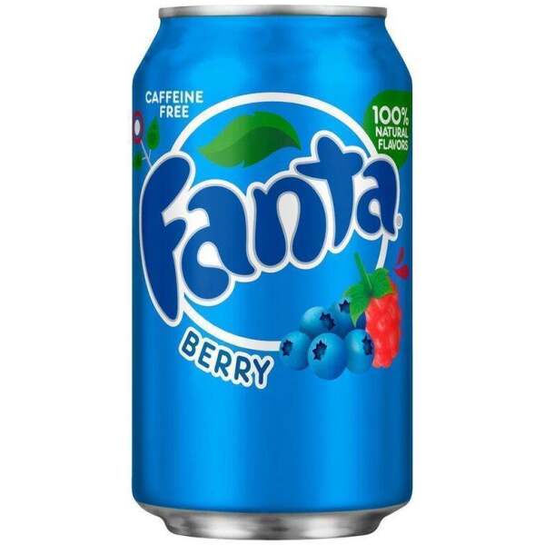 Fanta - USA Berry Heidel und Himbeeren - Bizzyvends