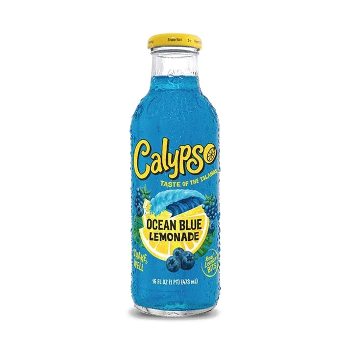 Calypso Ocean Blue Lemonade 473ml - Bizzyvends