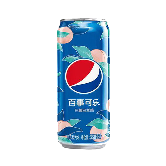 Pepsi white Peach 330ml Can - Bizzyvends