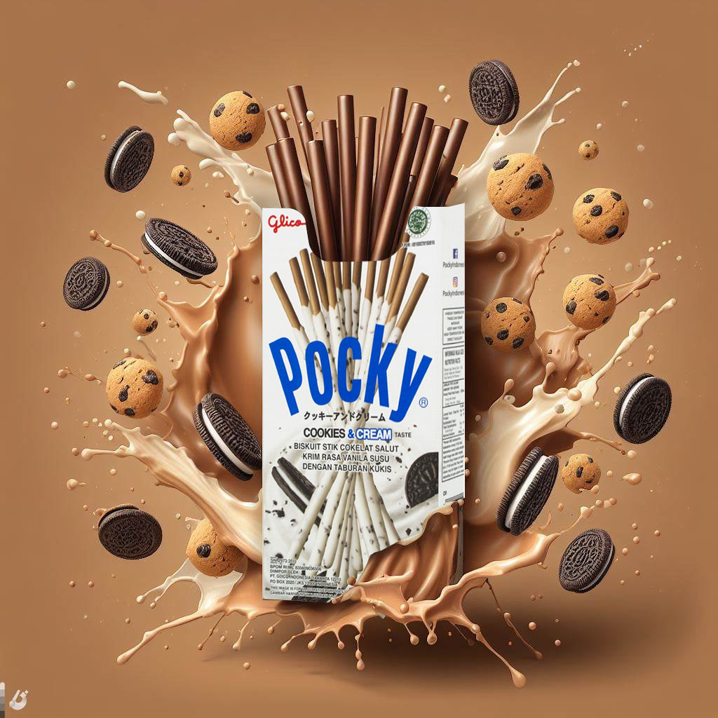 Pocky Cookies & Cream - Bizzyvends