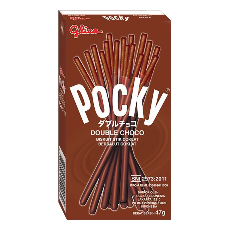 Pocky Double-lay Chocolate 55g - Bizzyvends