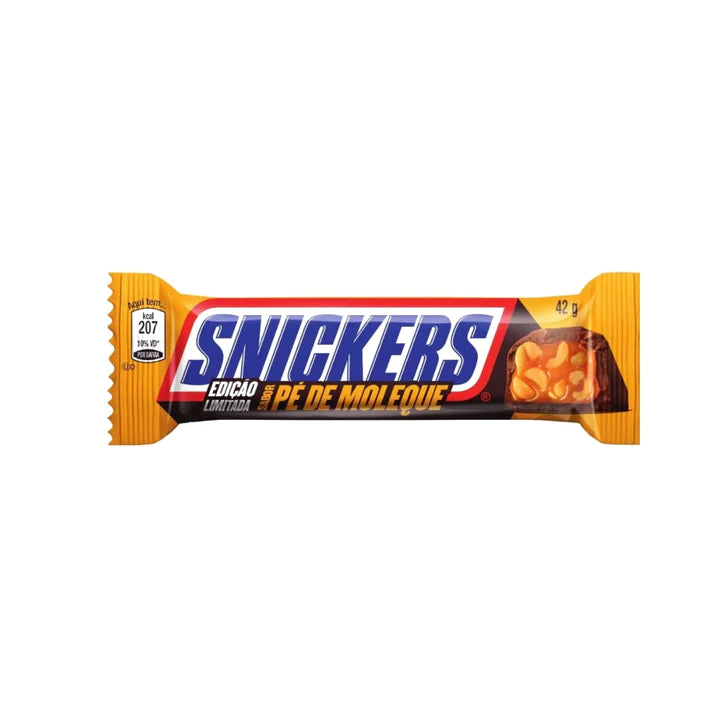 Snickers Pé De Moleque Brasil 42g - Bizzyvends